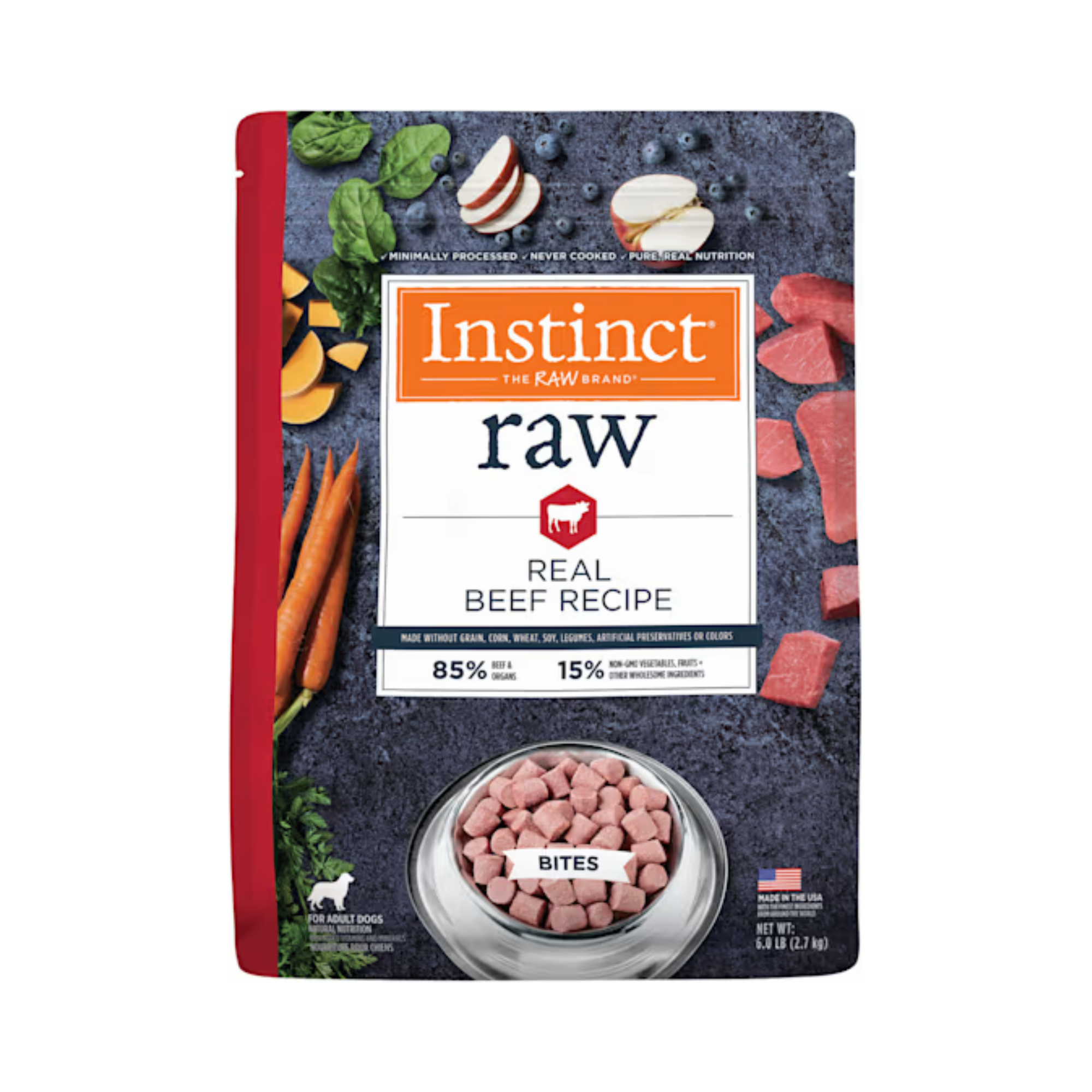 Instinct FreshRaw Meals Frozen Grass-Fed Dog
