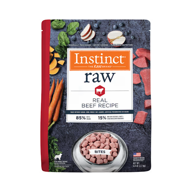Instinct FreshRaw Meals Frozen Grass-Fed Dog