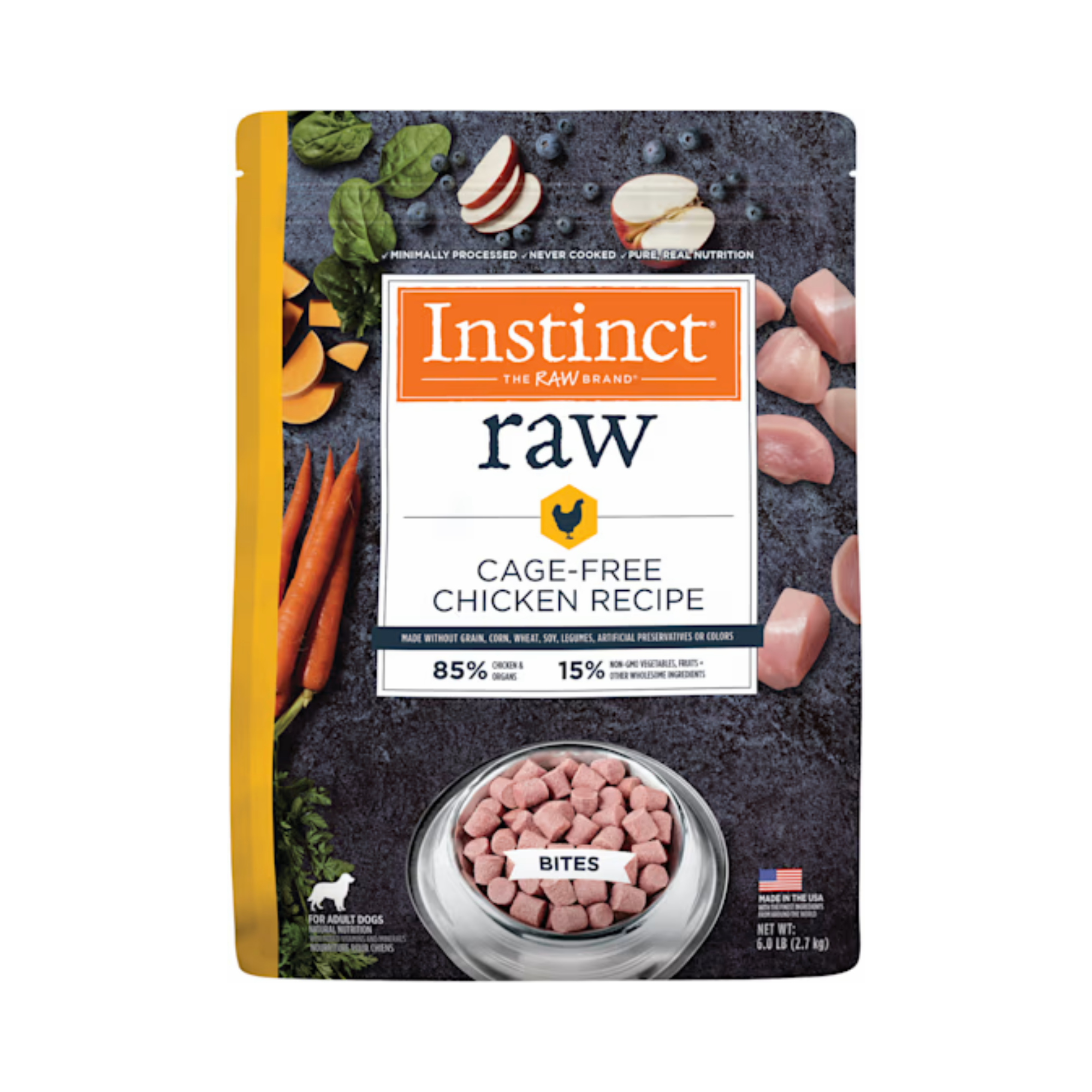 Instinct FreshRaw Meals Frozen Grass-Fed Dog