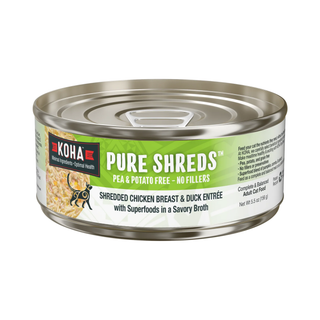 Koha Pure Shreds Chicken & Duck Wet Cat Food