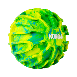 Kong Flexball Sport Ball Dog Toy Yellow
