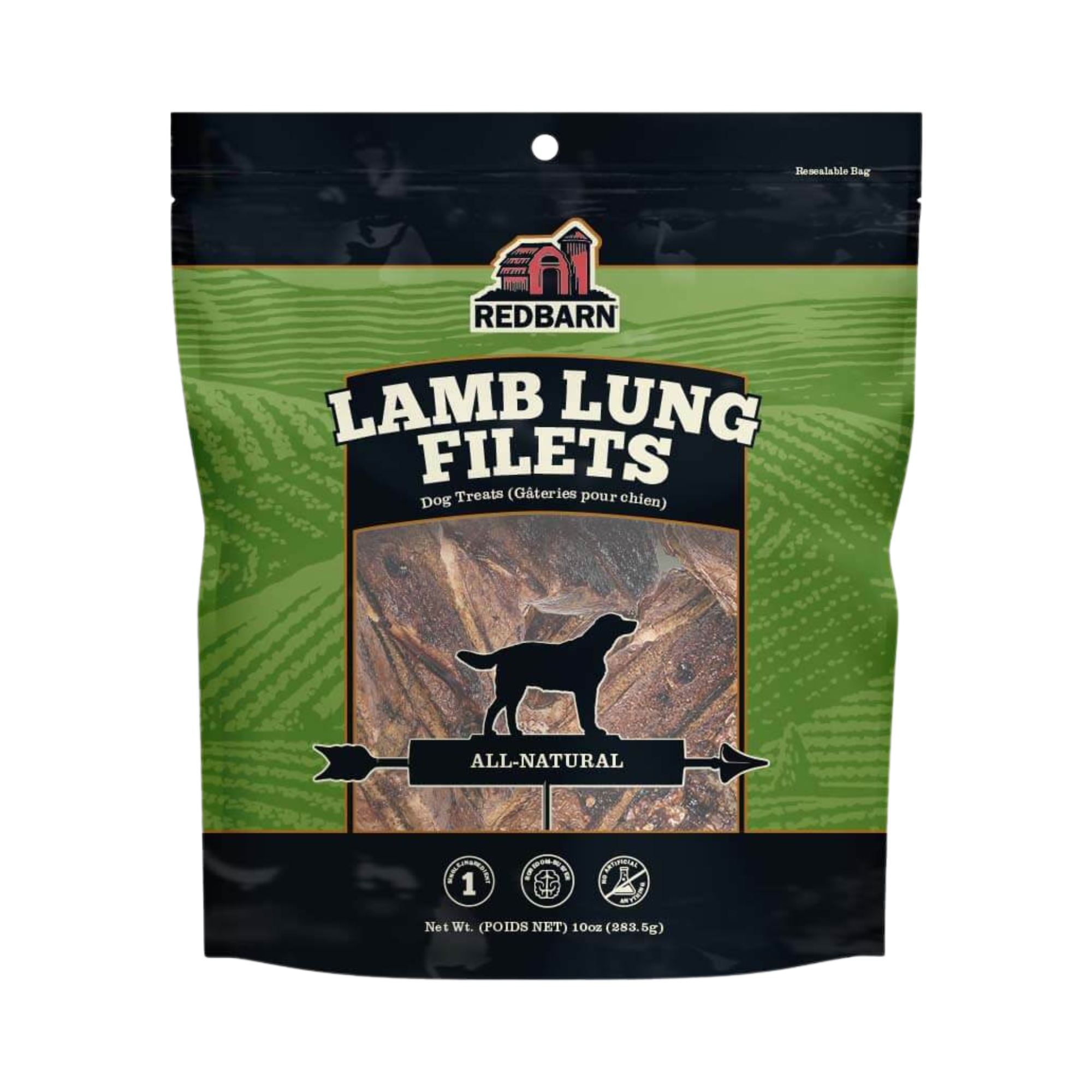 Lamb Lung Bulk 16oz Bag