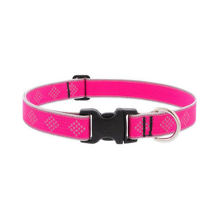 Lupine Highlights 1" Collar-Pink Diamond : 16"-28"