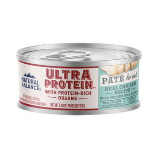 Natural Balance Ultra Protein Chicken Pate Wet Cat Food