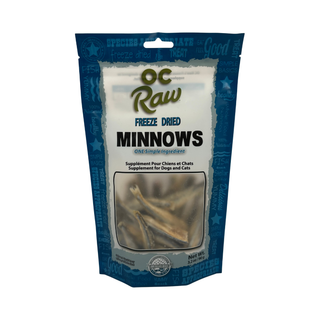 OC Raw Freeze Dried Minnows Dog Treats