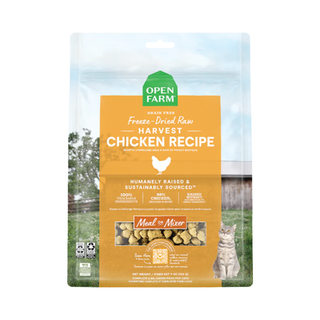 Open Farm Chicken & Salmon Freeze-Dried Raw Morsels Cat Food