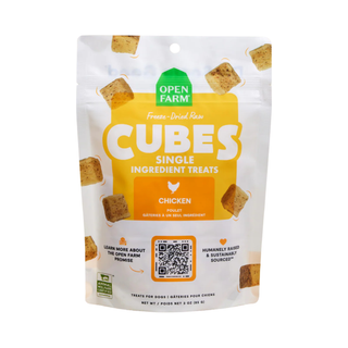 Open Farm Freeze Dried Raw Single Ingredient Cubes