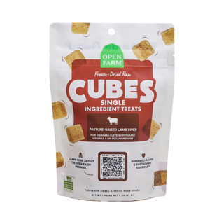 Open Farm Freeze Dried Raw Single Ingredient Cubes
