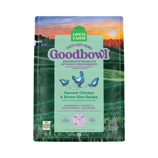 Open Farm GoodBowl Harvest Chicken and Brown Rice Dry Cat Food