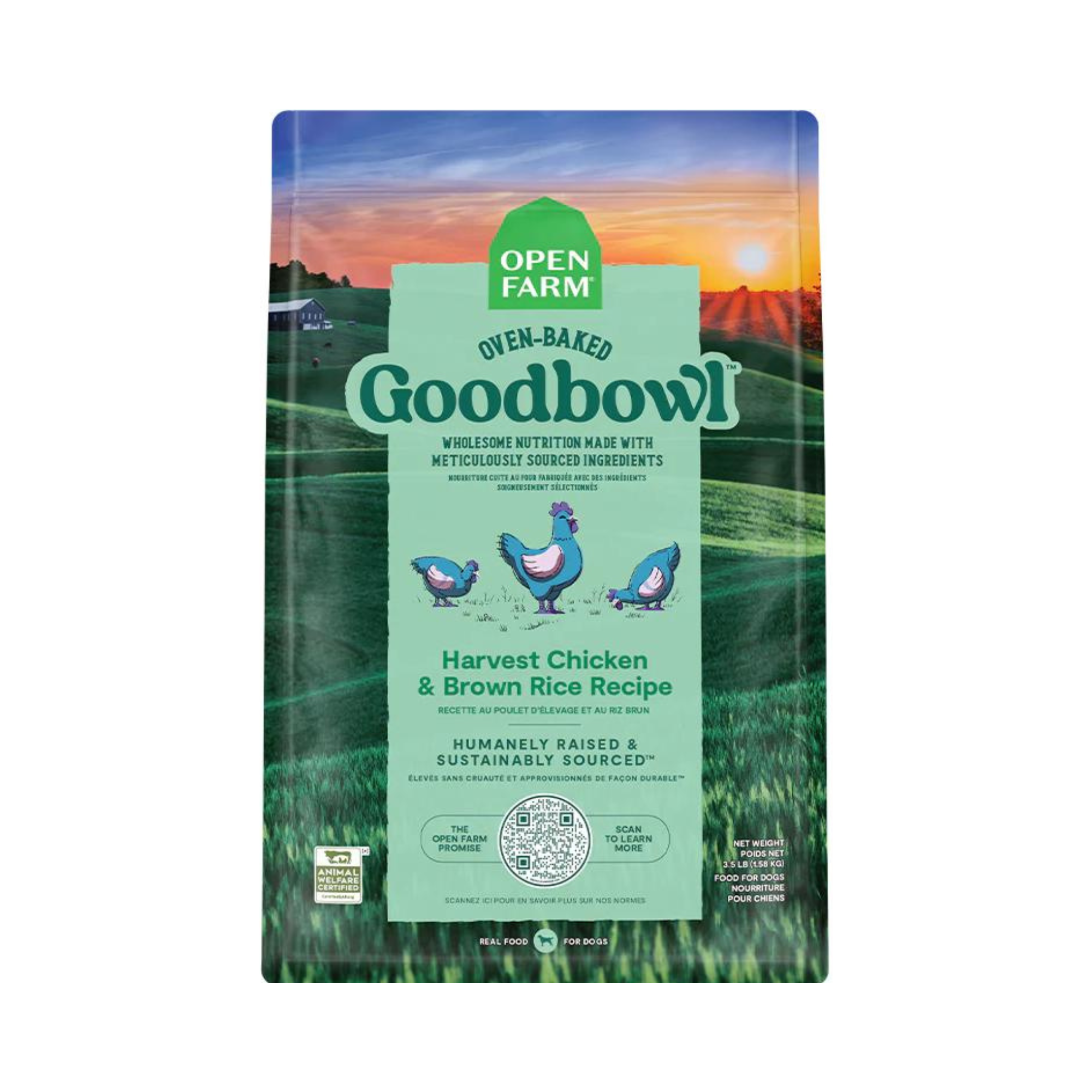 Open Farm GoodBowl Harvest Chicken and Brown Rice Dry Dog Food