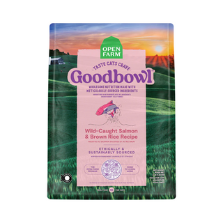 Open Farm GoodBowl Wild-Caught Salmon and Brown Rice Dry Cat Food