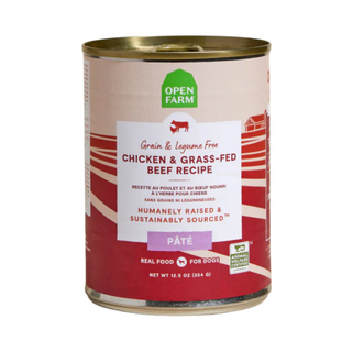 Open Farm Grain Free Chicken & Grass-Fed Beef Dog Canned