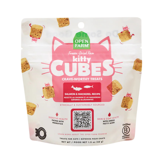 Open Farm Kitty Cubes Salmon & Mackerel Cat Treats