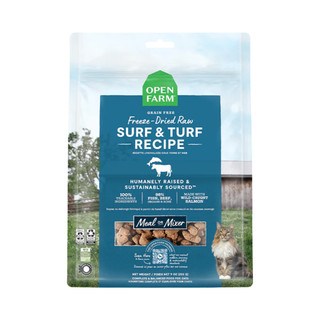 Open Farm Surf & Turf Freeze-Dried Raw Morsels Cat Food
