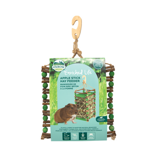 Oxbow Apple Stick Hay Feeder