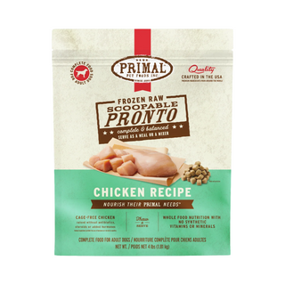 Primal Frozen Raw Pronto Dog Food