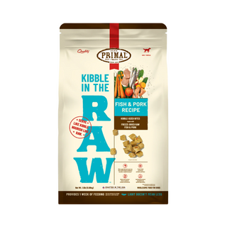 Primal Kibble In The Raw Fish & Pork Freeze Dried Dog Food