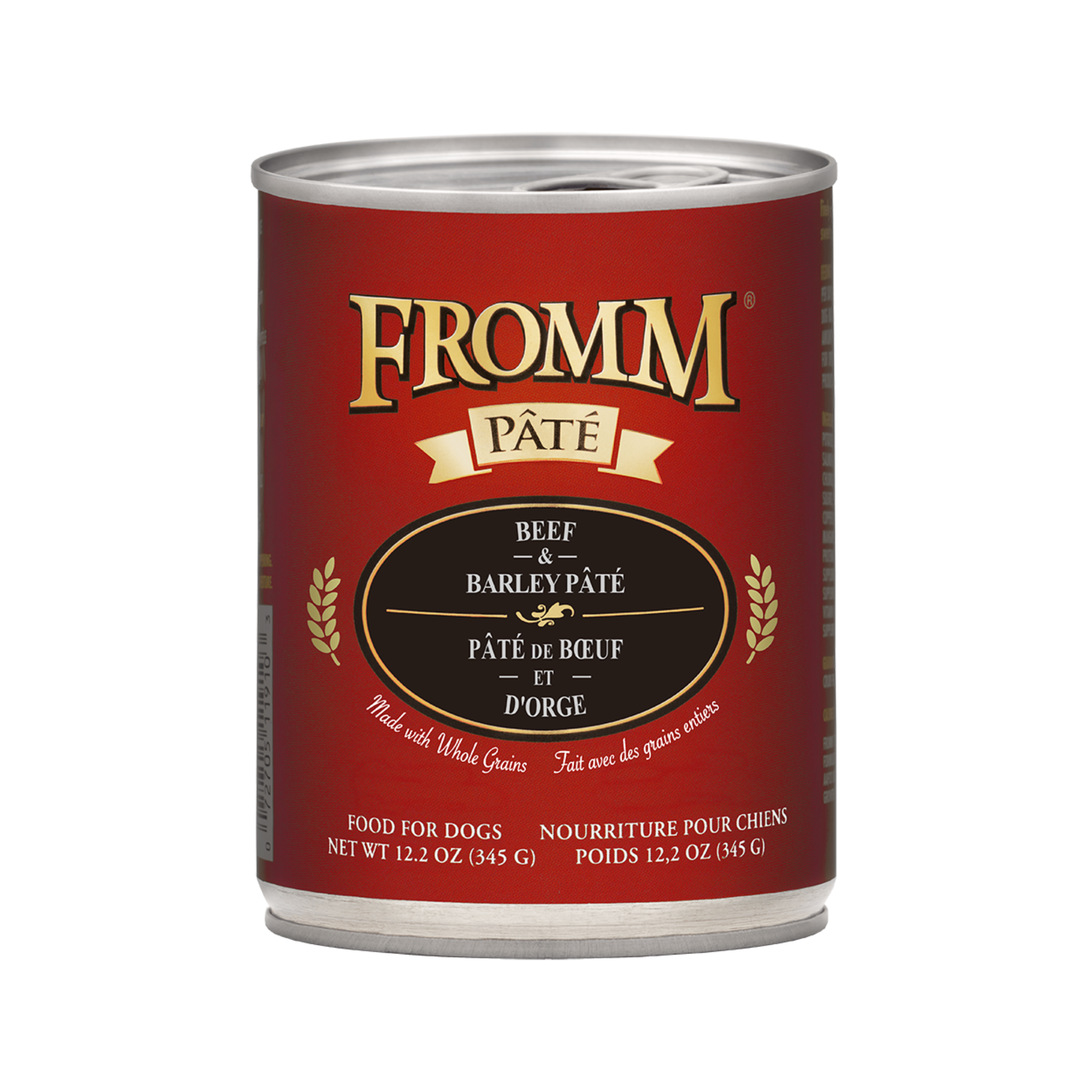 Fromm Beef & Barley Pate Dog Canned