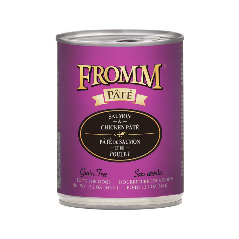 Fromm Salmon and Chicken Pate Dog Canned
