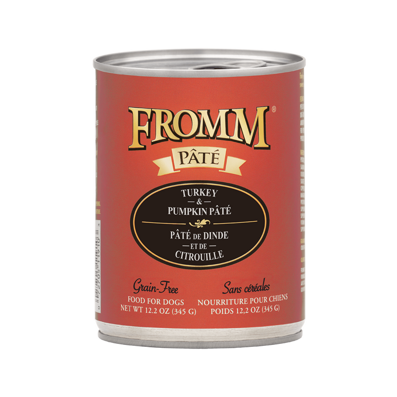 Fromm Turkey and Pumpkin Pate Dog Canned
