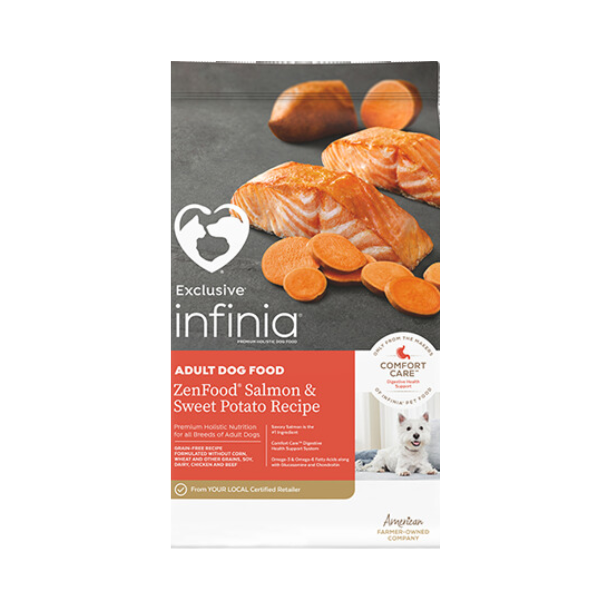 Infinia Zen Salmon Sweet Potato Pittsboro Pet Supply