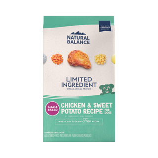 Natural Balance Small Bites Sweet Potato and Chicken Dog