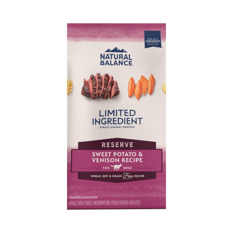 Natural Balance Sweet Potato & Venison Dog Food