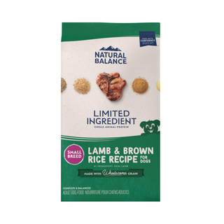 Natural Balance Lamb and Brown Rice Small Bites