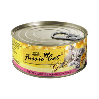 Fussie Cat Can- Chicken with Egg