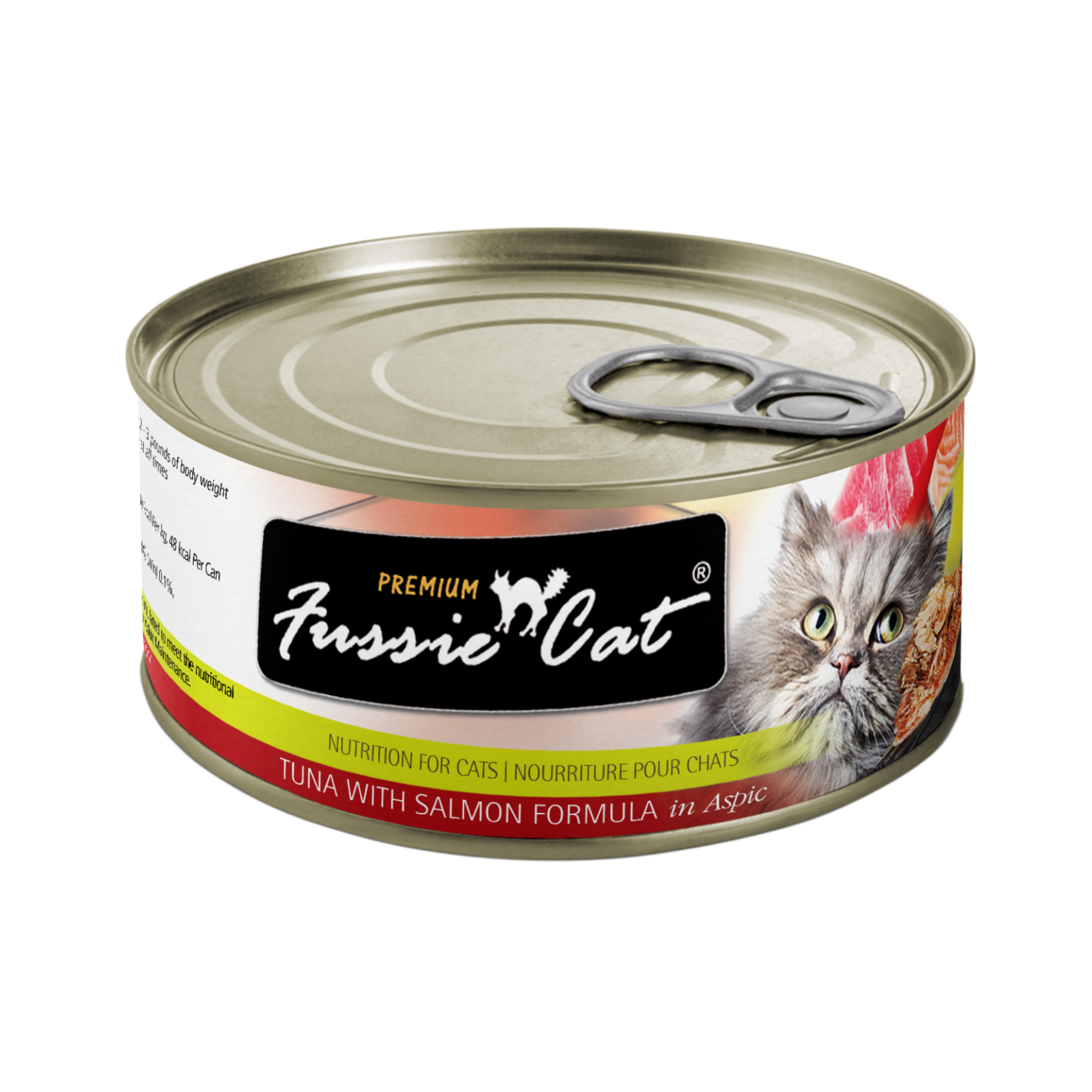 Fussie Cat Can- Tuna with Salmon
