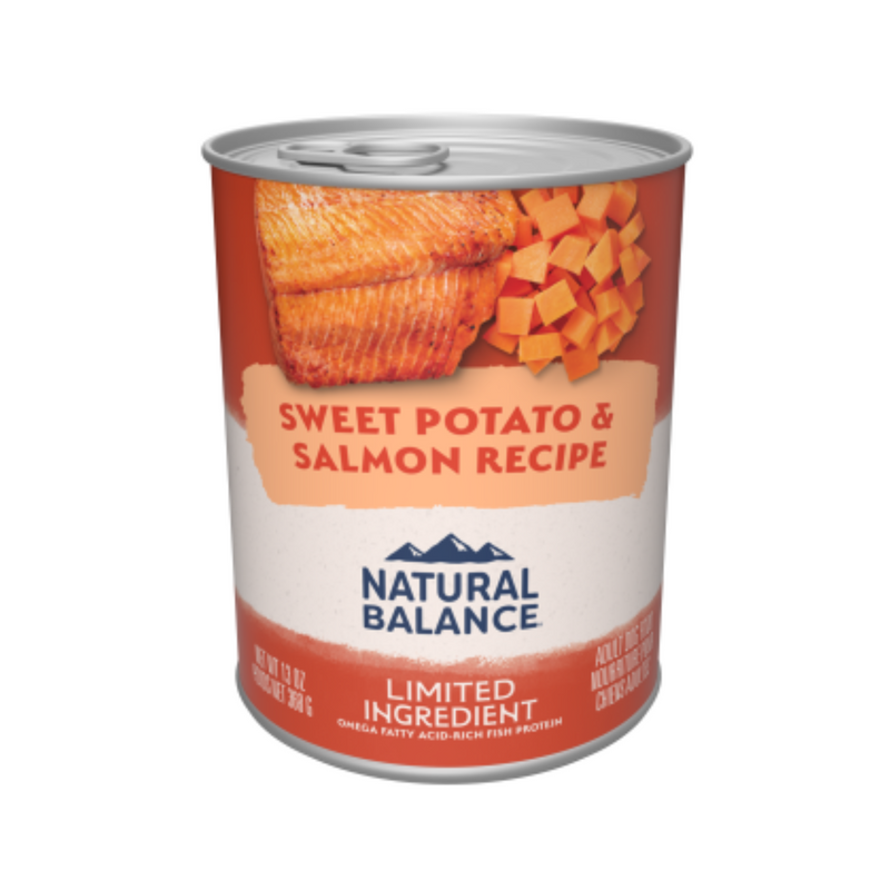 Natural Balance Salmon and Sweet Potato dog canned