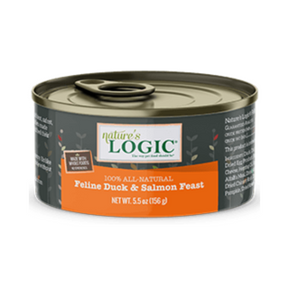 Nature's Logic Feline Duck & Salmon Feast Canned