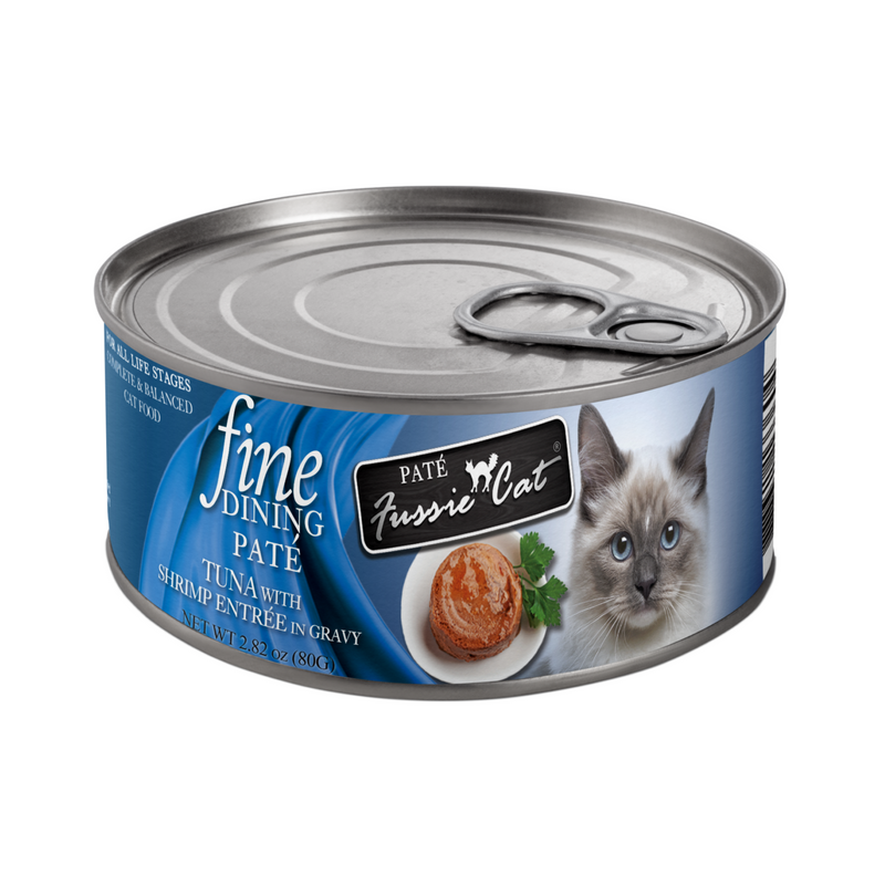 Fussie Cat Can Fine Dining - Tuna with Shrimp