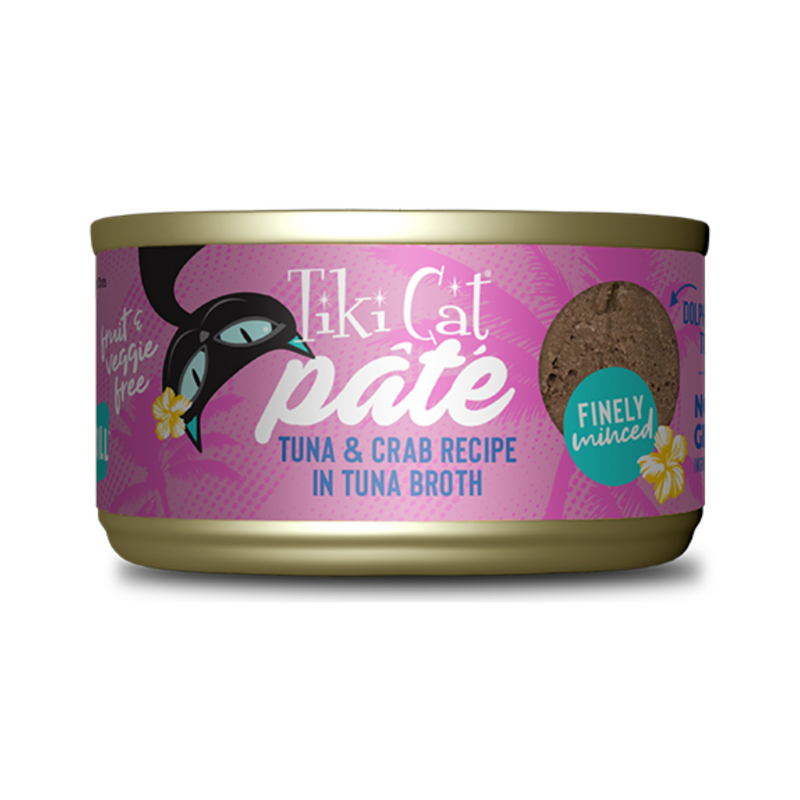 Tiki Grill Pate Tuna & Crab Cat Canned