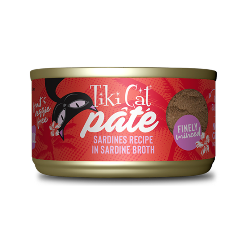 Tiki Grill Pate Sardine Cat Canned