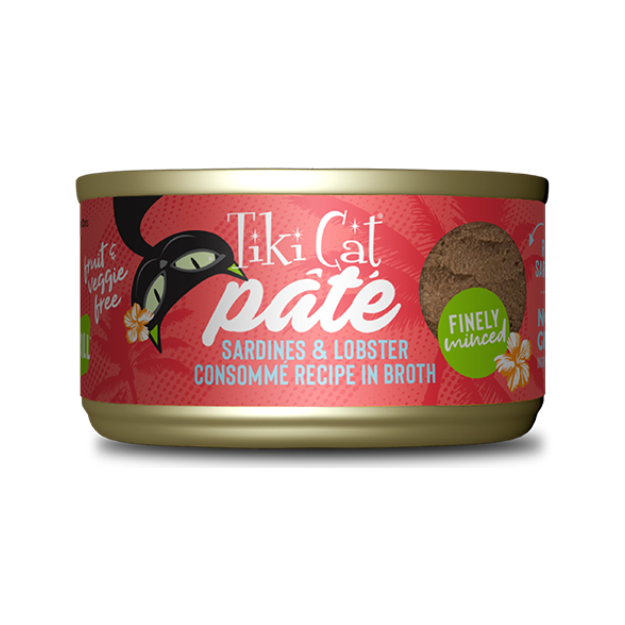 Tiki Grill Pate Sardine & Lobster Cat Canned