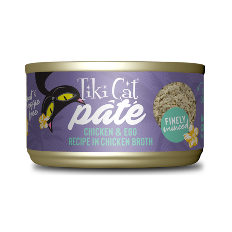 Tiki Luau Pate Chicken & Egg Cat Canned