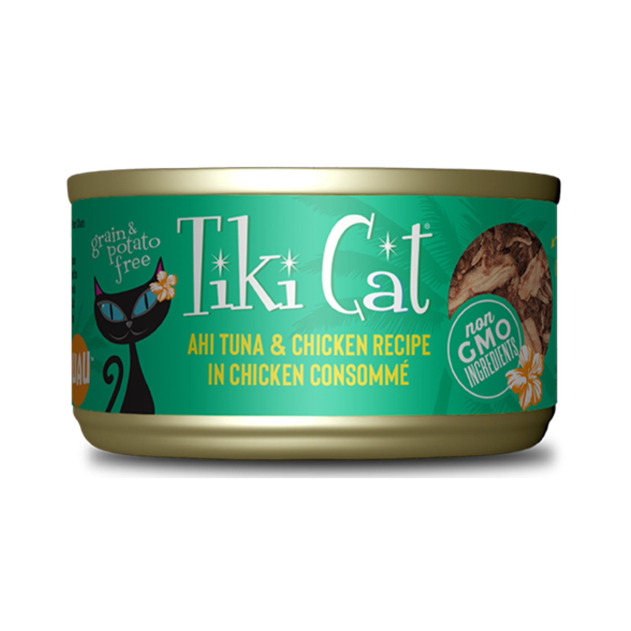 Tiki Luau Ahi Tuna & Chicken Cat Canned
