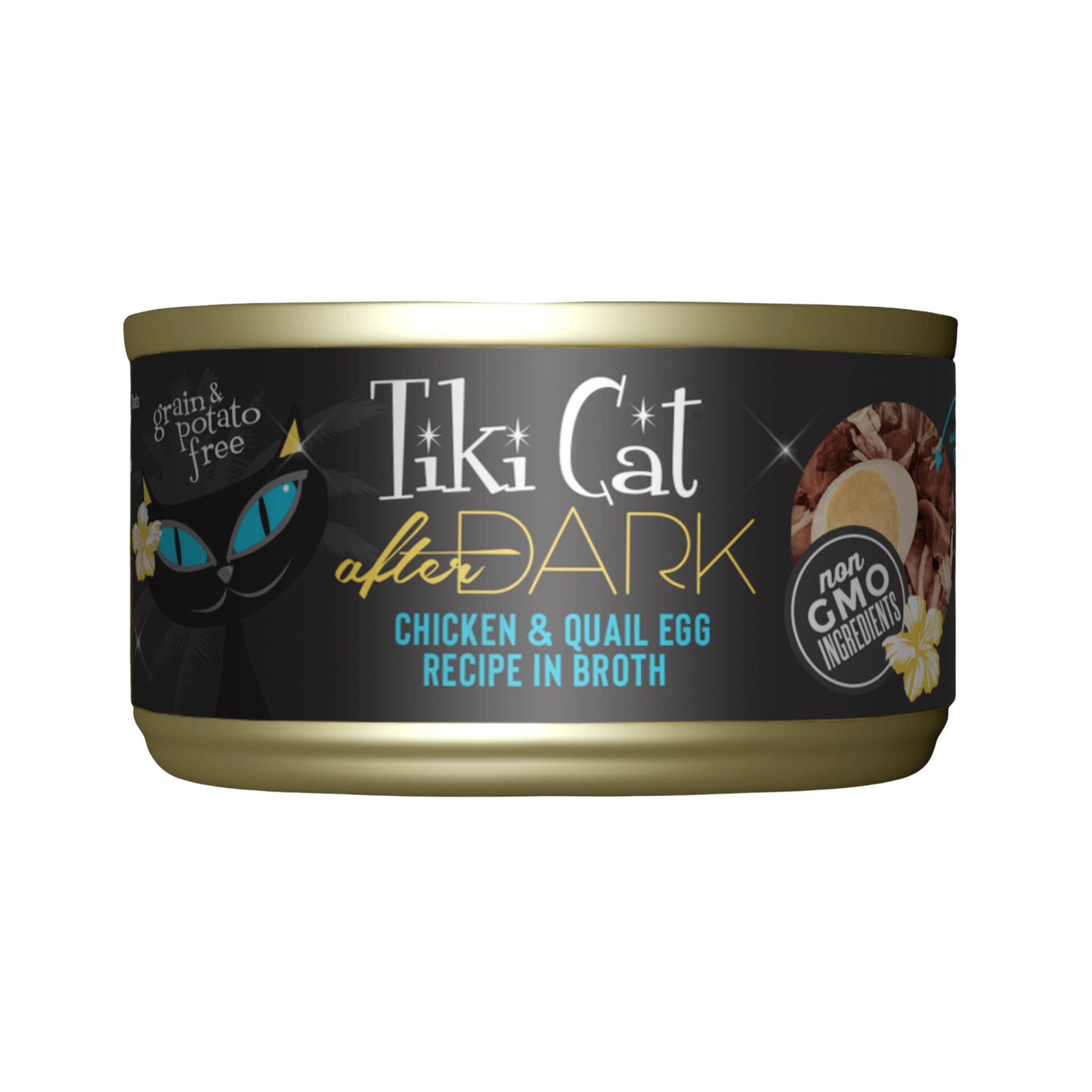 Tiki After Dark Chicken & Quail Egg Cat Canned