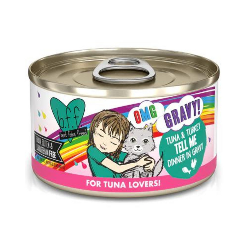 Weruva BFF Tell Me Tuna & Turkey Gravy Cat Canned
