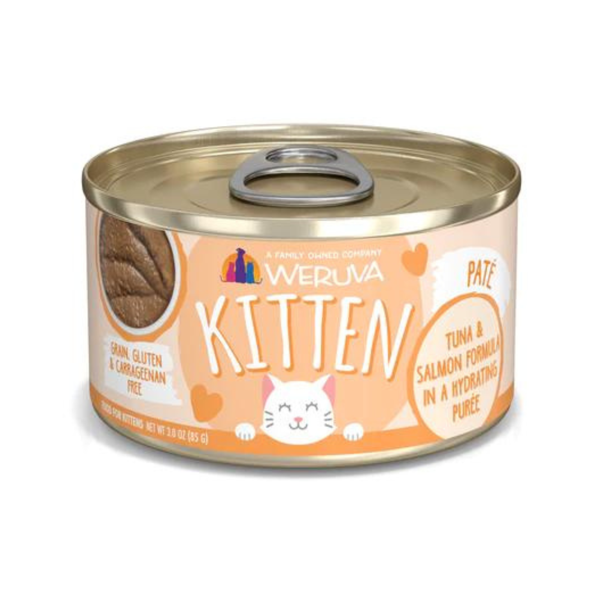 Weruva Kitten Tuna & Salmon Pate Cat Canned