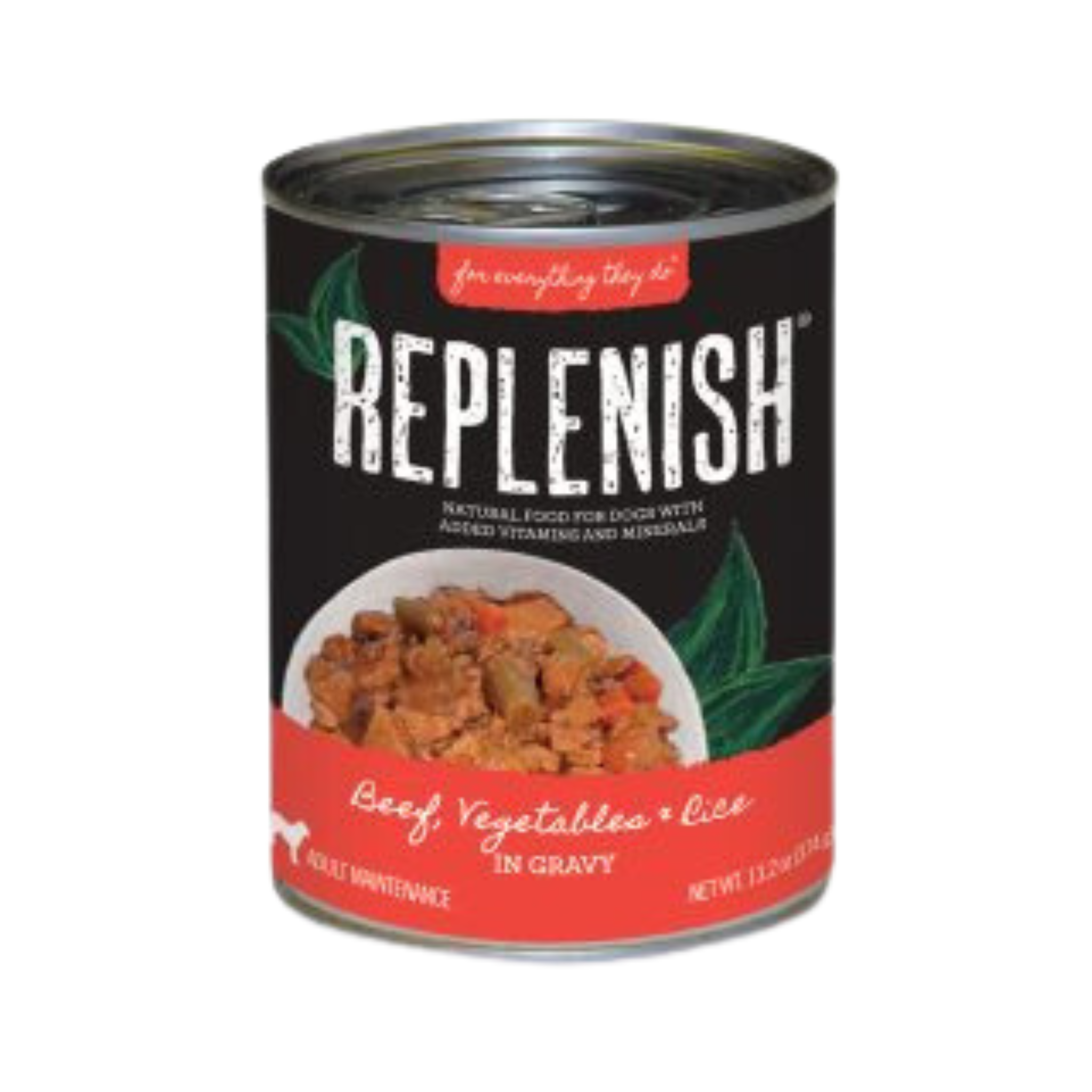 Replenish Beef, Vegetables & Rice In Gravy Dog Canned