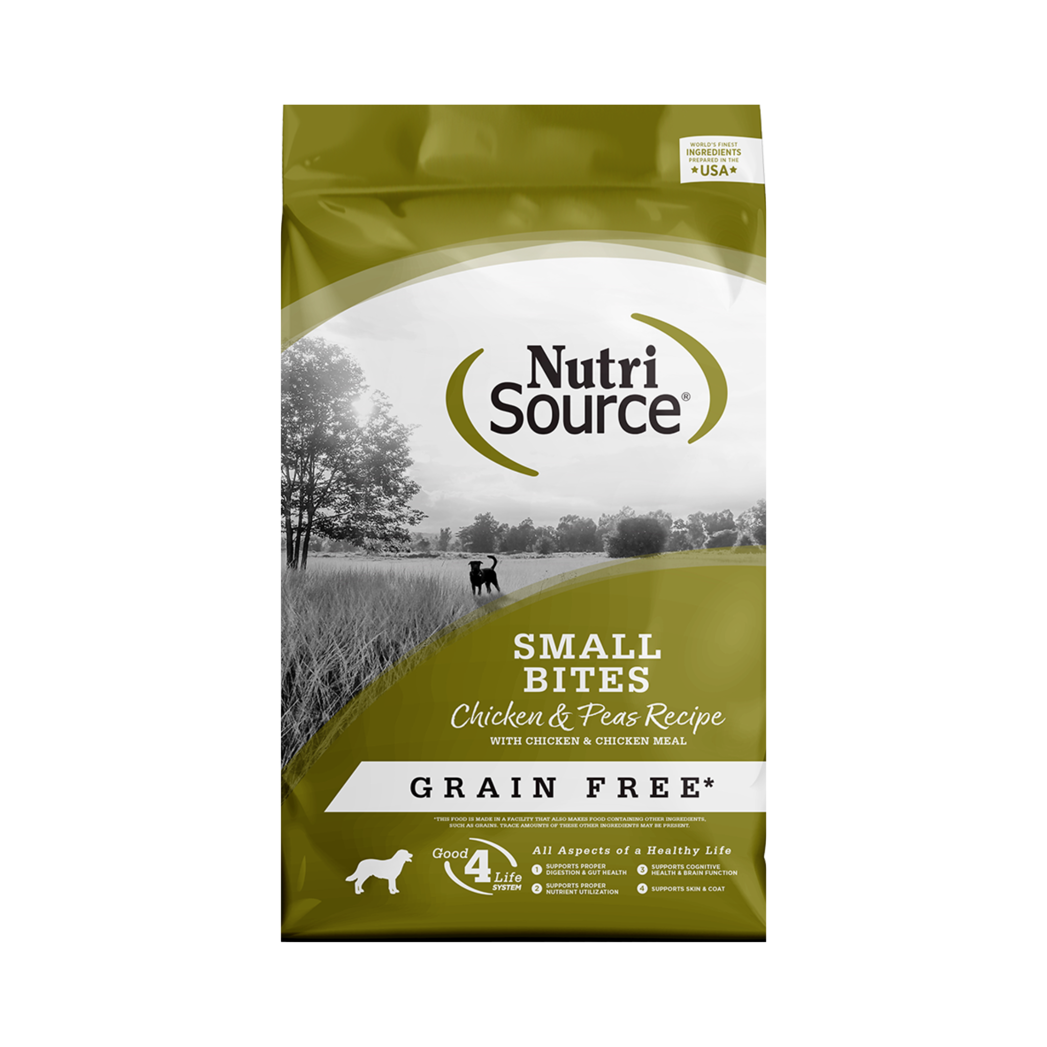 Nutrisource Grain Free Small Bites Chicken & Pea Dry Dog Food