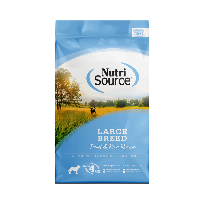 Nutrisource Large Breed Trout & Rice Dry Dog Food