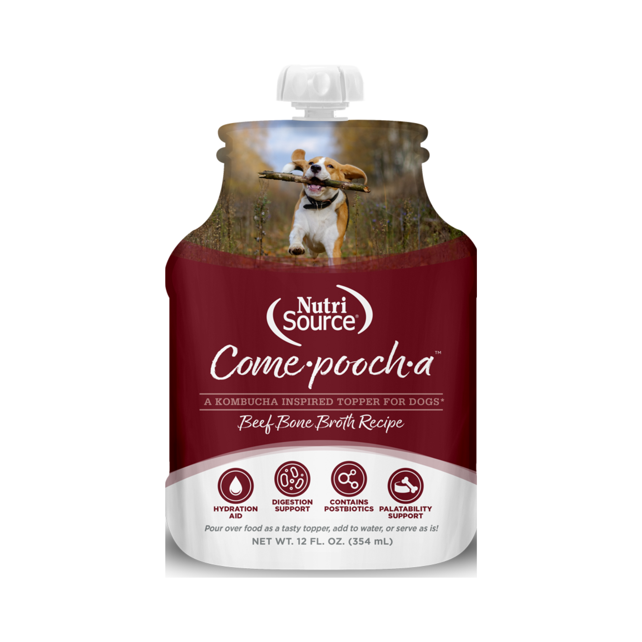 Nutrisource Come-Pooch-A Beef Bone Broth Topper
