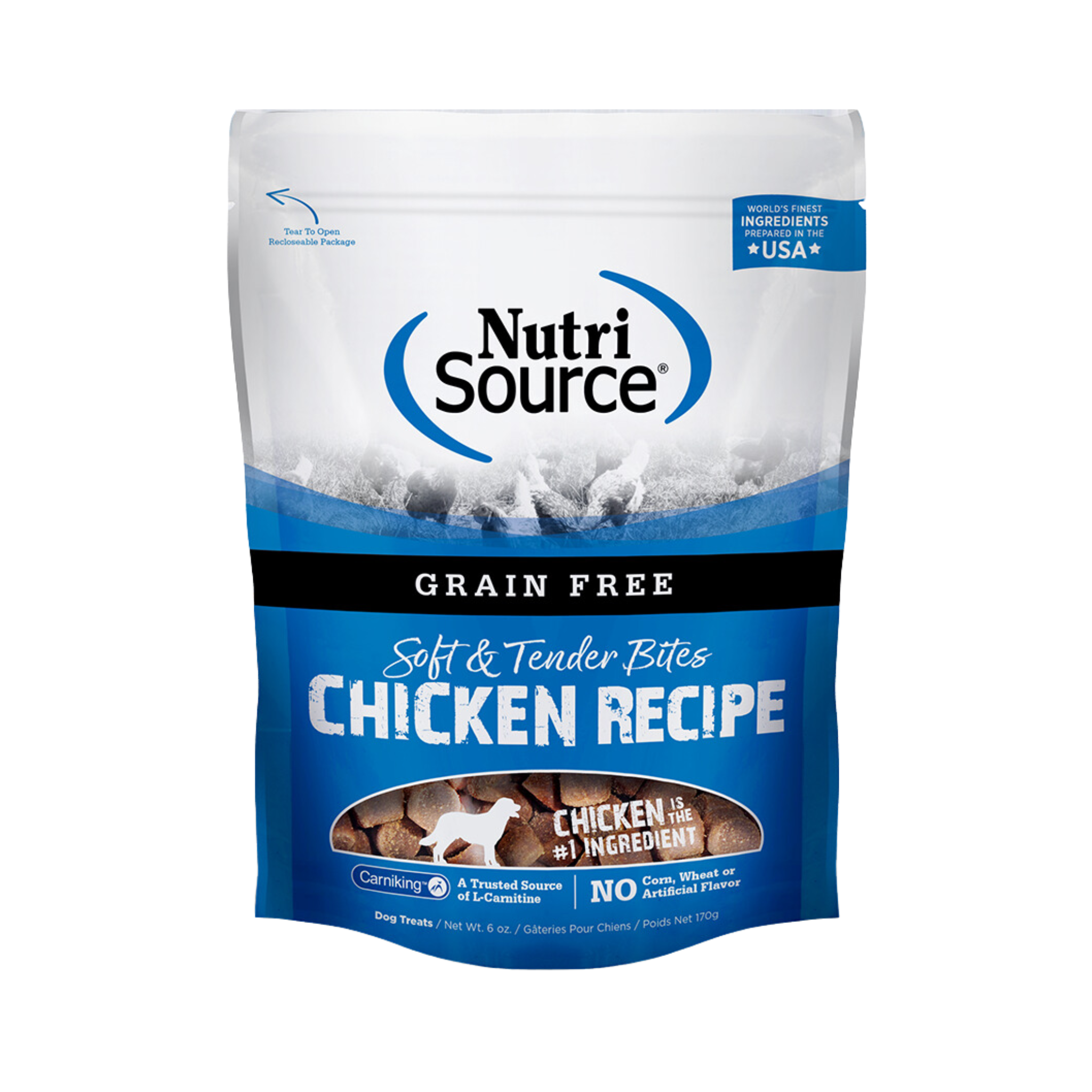 Nutrisource Grain Free Chicken Soft & Tender Bites Dog Treats