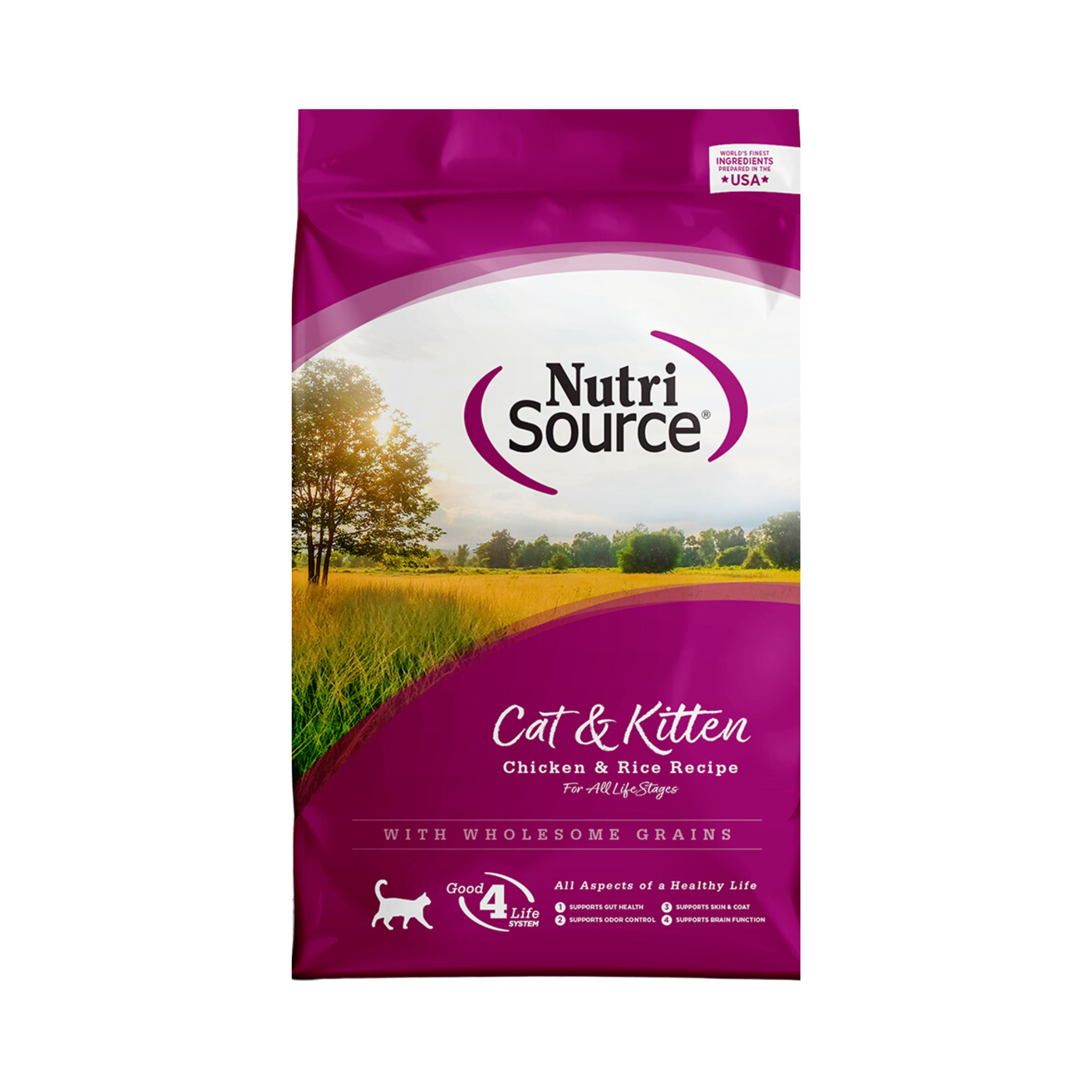 Nutrisource Cat & Kitten Chicken & Rice Dry Cat Food