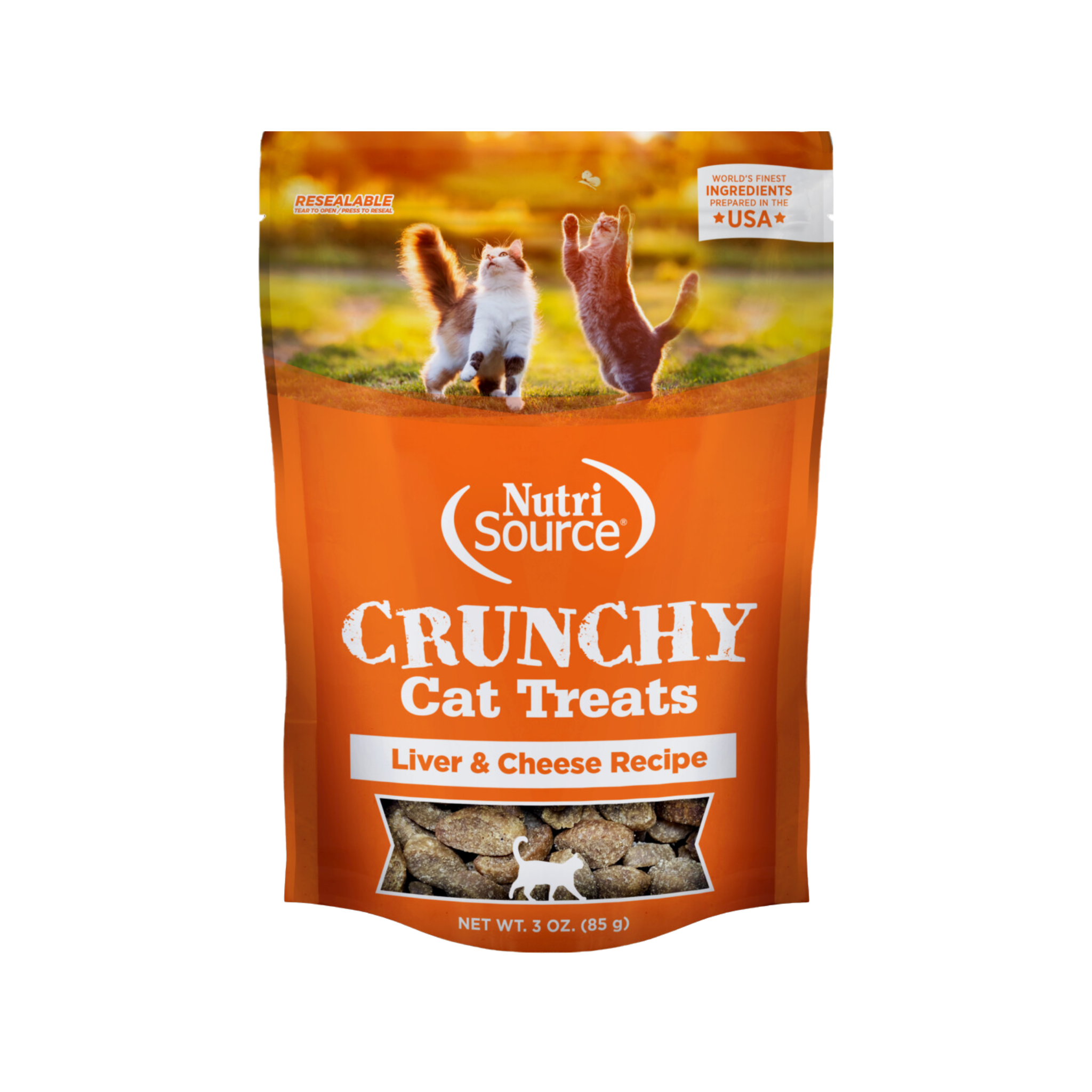 Nutrisource Crunchy Liver & Cheese Cat Treats