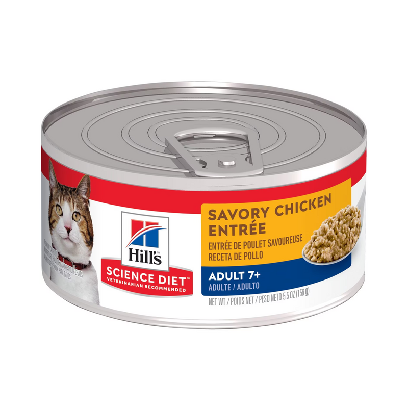 Hill's Science Diet Savory Chicken Entrée Adult 7+ Cat Canned