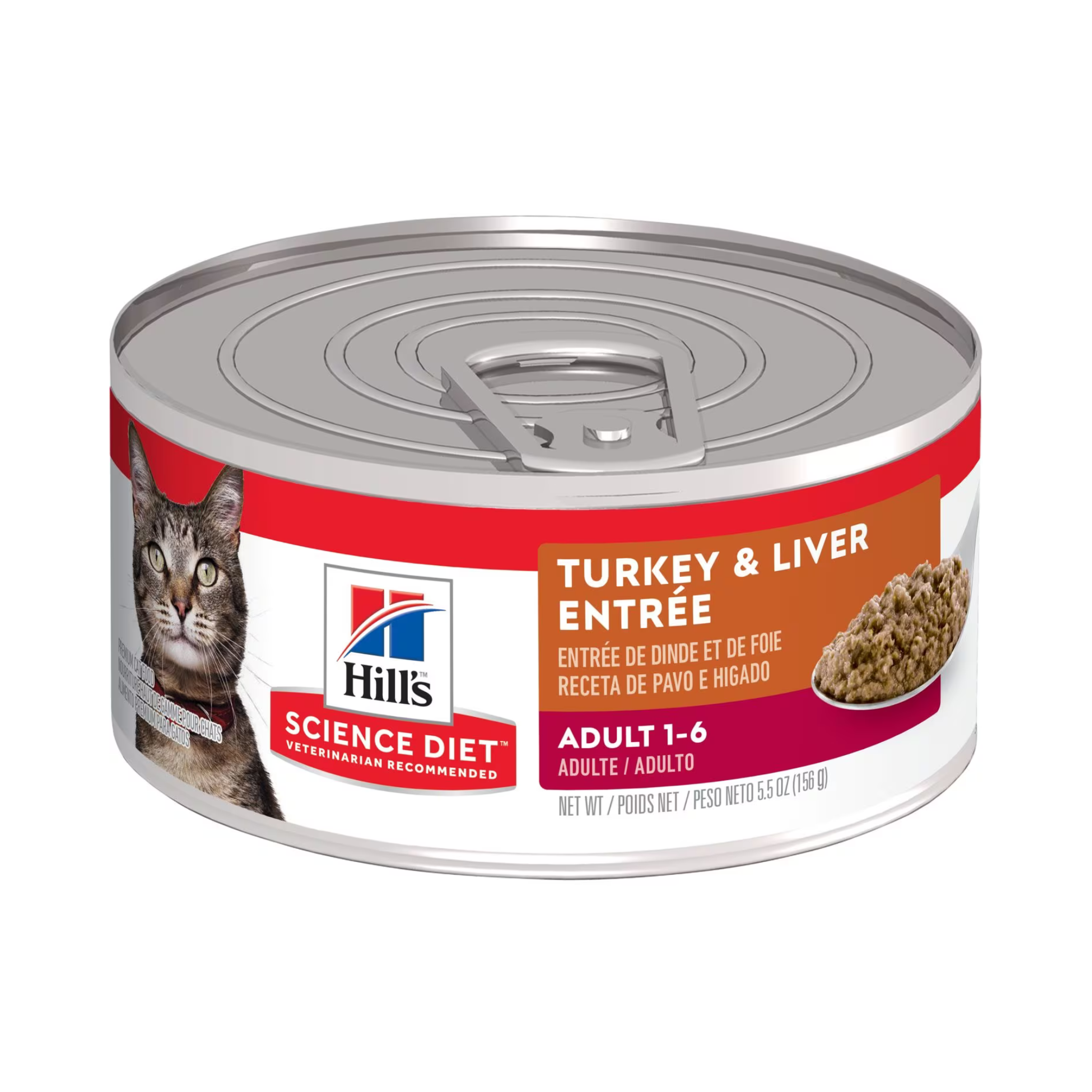 Hill's Science Diet Turkey & Liver Entrée Adult Cat Canned